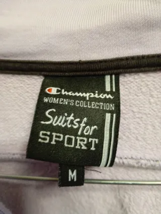 Felpa Champion Viola Taglia M Senza cappuccio