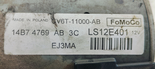 MOTOR ARRANQUE FORD FIESTA (CCN) 1.0I TURBO 100 C