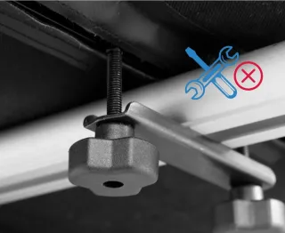 Bolsa Techo Coche Plegable Negra