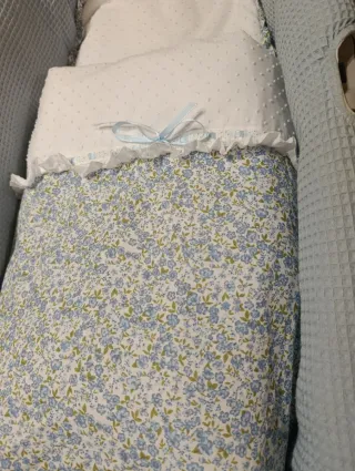 Funda Capazo + Colchoneta + Saco Bebé