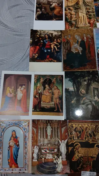 32 Postales Religiosas Variadas