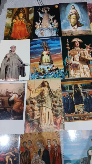 32 Postales Religiosas Variadas