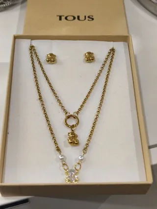 Collar y pendientes Tous oso