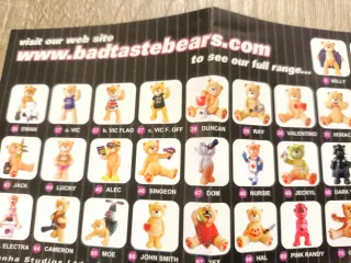 Bad Taste Bears Originales Colección