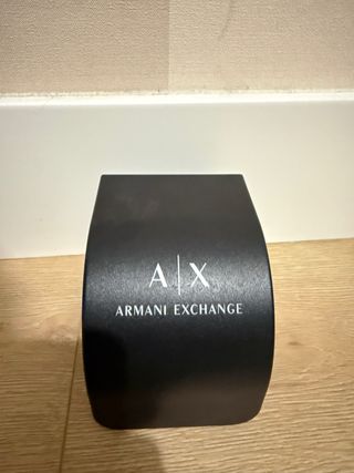 Reloj Armani Exchange Negro con correa de caucho