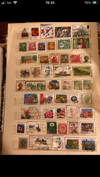 49) Lotto Francobolli Misti Mondo