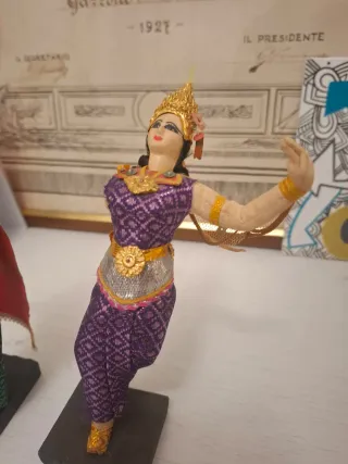 Coppia statuine Tailandesi vintage