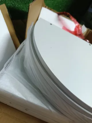 Librería con estante de esquina - LBC72WT SONGMICS