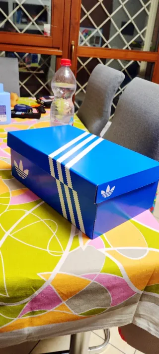 Adidas Campus Donna Rosso Bianco Tg 37.5