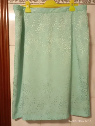 Traje de 3 piezas mujer verde pastel