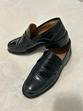 Mocasines Dan John Piel Negra