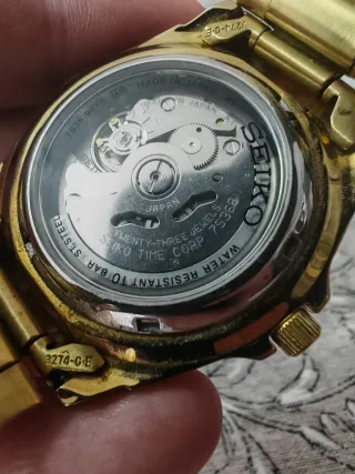 Reloj Seiko 5 Sport 7S36-00Y0 Dorado