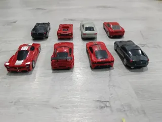 Lote 8 Coches de Juguete