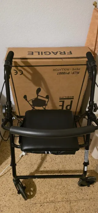 Andador Silla Plegable Casi Nuevo