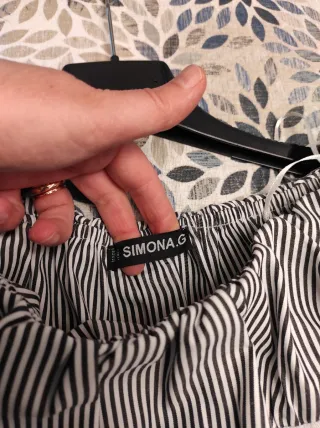 Camicetta donna a righe tg M