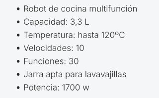 Robot Cocina Mambo Cecotec 7090