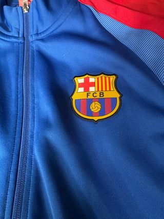 Sudadera Nike FC Barcelona Azul y Roja