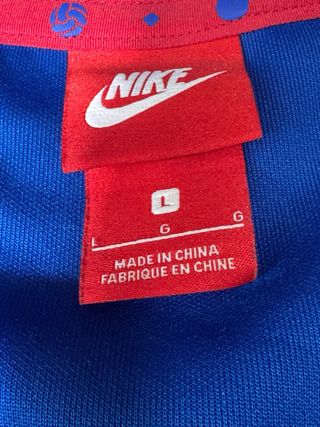 Sudadera Nike FC Barcelona Azul y Roja