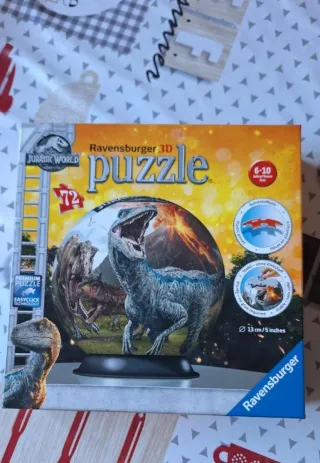 Pack 2 Puzzles Ravensburger + 1 juego
