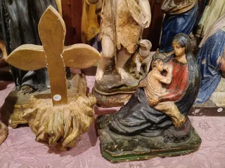 Antica collezione statue religiose