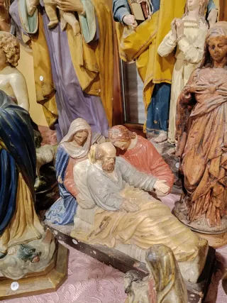 Antica collezione statue religiose