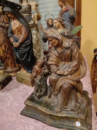 Antica collezione statue religiose