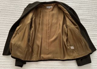 Chaqueta Lana Vintage Bordada tipo austriaca