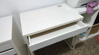 Escritorio y cajonera Micke Ikea