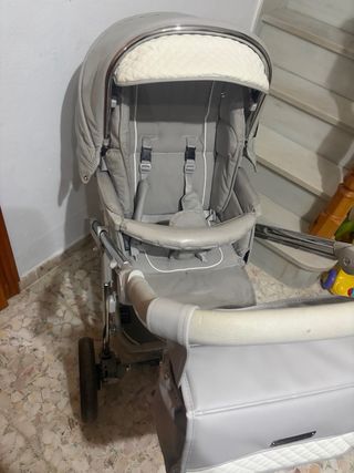 Carro de bebé Bebecar gris