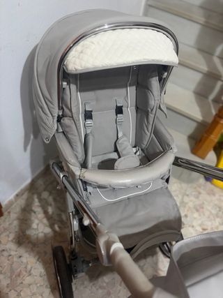 Carro de bebé Bebecar gris