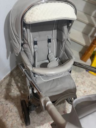 Carro de bebé Bebecar gris