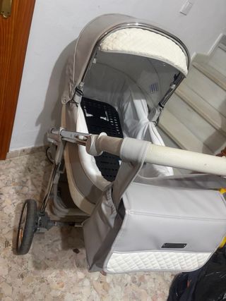 Carro de bebé Bebecar gris