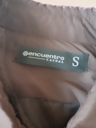 Chaleco acolchado Encuentro marrón Talla S