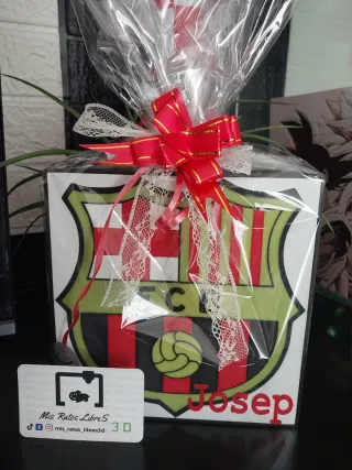 Hucha FC Barcelona Personalizada 3D