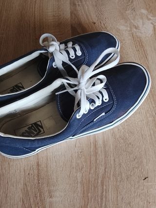 Zapatillas Vans Clásicas Azul Marino Talla 44