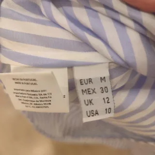 Camisa Roberto Verino Talla M Rayas