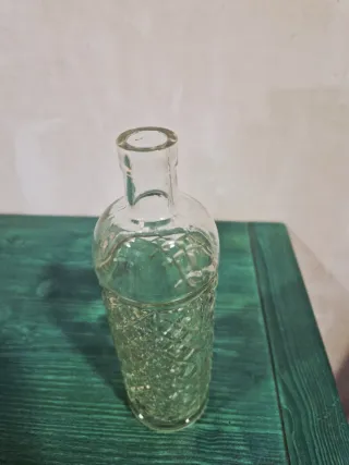 2 Vecchie Bottiglie di Anis in Vetro