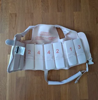 Chaleco flotador Monekka 1-2 años bebé niña