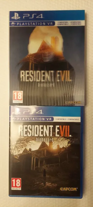 Pack de Resident Evil 7 y RE 8 Steelbook PS4/PS5