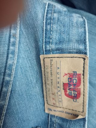 Pantalón Vaquero Richard Davis Hombre Azul