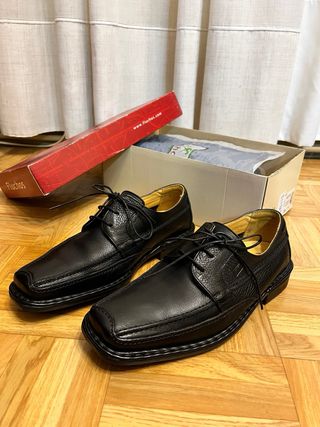 Zapatos Fluchos Piel Talla 40 negros