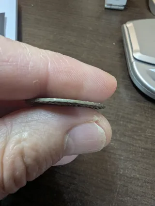 Moneda tibetana de plata 1 Tangka