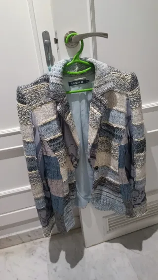 Chaqueta Patchwork Estampada