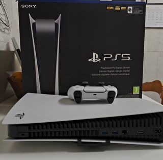 Consola Sony PS5 Edición Digital Blanca