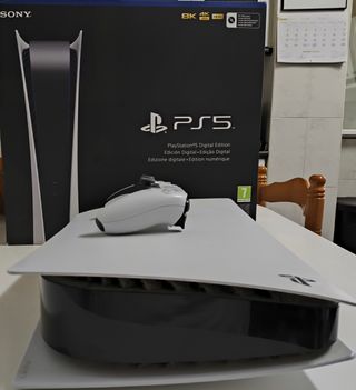 Consola Sony PS5 Edición Digital Blanca