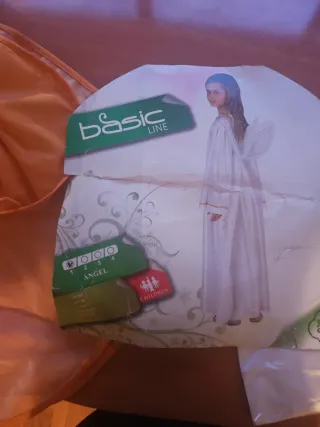 Disfraz de ángel blanco