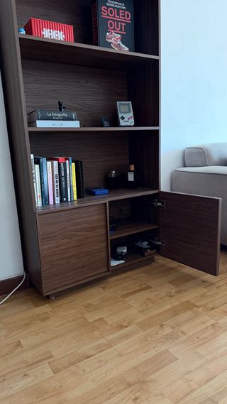 Librería estantería Kuba Sweeek Nogal