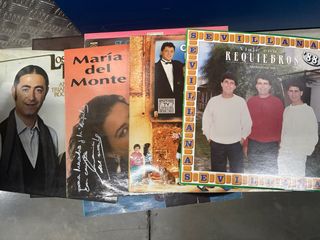 Lote Vinilos Sevillanas y Flamenco