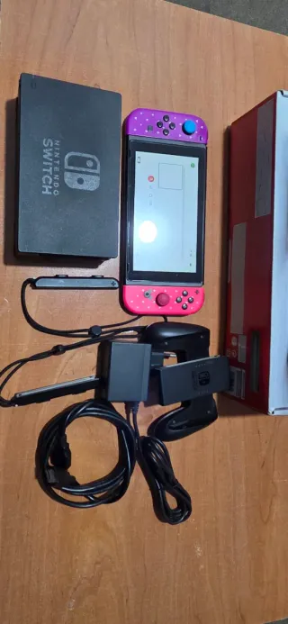 Nintendo Switch Completa En Su Caja SD 128gb