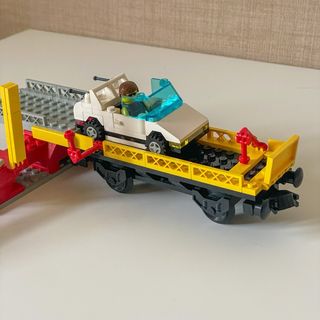 Lego System 4544 Car Transport Wagon Complete